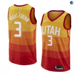 Camisetas NBA de Justin Wright-Foreman Utah Jazz Nike Amarillo Ciuda 19/20
