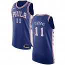 Camisetas NBA de Nik Stauskas Philadelphia 76ers Azul Icon 17/18