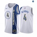 Camisetas NBA de Victor Oladipo Indiana Pacers Nike Blacno Ciudad 19/20