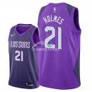 Camisetas NBA de Richaun Holmes Phoenix Suns Nike Púrpura Ciudad 2018