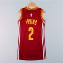 Camisetas NBA Mujer Kyrie Irving Cleveland Cavaliers Rojo