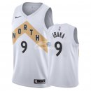Camisetas NBA de Serge Ibaka Toronto Raptors Nike Blanco Ciudad 18/19