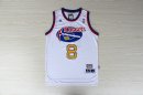 Camisetas NBA de Denver Nuggets ABA Gallinari Blanco