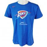 Camisetas NBA Oklahoma City Thunder Nike Azul