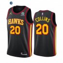 Camiseta NBA de John Collins Atlanta Hawks Negro Statement 2020-21