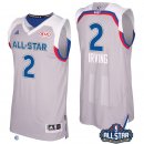 Camisetas NBA de Kyrie Irving All Star 2017 Gris