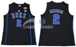 Camisetas NCAA Duke Cameron Reddish Negro