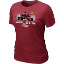 Camisetas NBA Mujeres Miami Heat Borgona-1