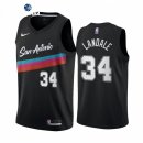 Camisetas NBA de San Antonio Spurs Jock Landale Nike Negro Ciudad 2021