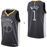 Camisetas NBA de JaVale McGee Golden State Warriors Negro Statement 17/18