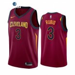 Camisetas NBA de Cleveland Cavaliers Ricky Rubio Nike Rojo Icon 2021