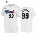 T-Shirt NBA Miami Heat Jae Crowder Blanco Ciudad 2020-21