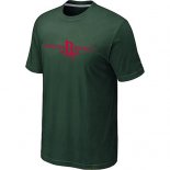 Camisetas NBA Houston Rockets Verde Oscuro