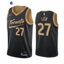 Camiseta NBA de Alex Len Toronto Raptors Negro Ciudad 2020-21
