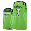 Camisetas NBA de James Nunnally Minnesota Timberwolves Verde Statement 2018