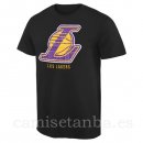 Camisetas NBA Los Angeles Lakers Negro-3