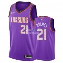 Camisetas NBA de Richaun Holmes Phoenix Suns Nike Púrpura Ciudad 18/19