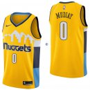 Camisetas NBA de Emmanuel Mudiay Denvor Nuggets Amarillo Statement 17/18