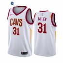Camisetas NBA de Cleveland Cavaliers Jarrett Allen Nike Blanco Association 2021