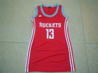 Camisetas NBA Mujer James Harden Houston Rockets Rojo