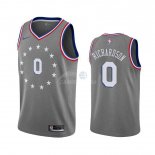 Camisetas NBA de Josh Richardson Philadelphia 76ers Nike Gris Ciudad 2019/20