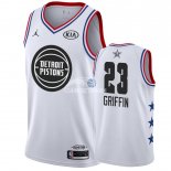 Camisetas NBA de Blake Griffin All Star 2019 Blanco