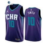 Camisetas NBA de Charlotte Hornets Ish Smith Purpura Statement 2021-22