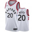 Camisetas NBA de Jodie Meeks Toronto Raptors Blanco Association 18/19