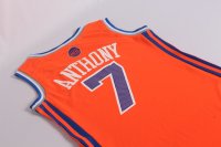 Camisetas NBA Mujer Carmelo Anthony New York Knicks Naranja-1