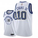 Camisetas NBA de Jacob Evans III Golden State Warriors Nike Retro Blanco 2018