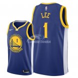 Camisetas NBA de Damion Lee Golden State Warriors Azul Icon 2018