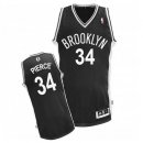 Camisetas NBA de Deron Paul Pierce Brooklyn Nets Negro