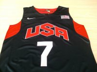 Camisetas NBA de Russell Westbrook USA 2012 Negro