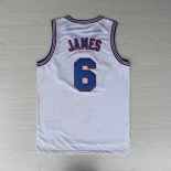 Camisetas NBA James Tune Escuadra Blanco