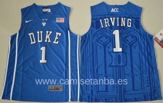 Camisetas NCAA Duke Kyrie Irving Azul