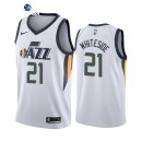 Camisetas NBA de Utah Jazz Hassan Whiteside Nike Blanco Association 2021-22
