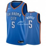 Camisetas NBA de Markieff Morris Oklahoma City Thunder Azul Icon 2018/19