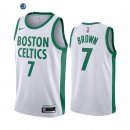 Camiseta NBA de Jaylen Brown Boston Celtics Nike Blanco Ciudad 2020-21