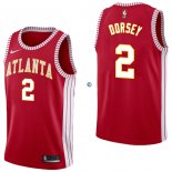 Camisetas NBA de Tyler Dorsey Atlanta Hawks Retro Rojo 17/18