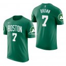 Camisetas NBA de Manga Corta Jaylen Brown Boston Celtics Verde 17/18