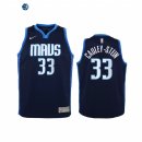 Camisetas de NBA Ninos Edición ganada Dallas Mavericks Willie Cauley Stein Marino 2021