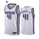Camiseta NBA de Frank Kaminsky III Sacramento Kings NO.41# Blanco Association 2020-21