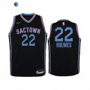 Camiseta NBA Ninos Sacramento Kings Richaun Holmes Negro Ciudad 2020-21