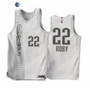 Camisetas NBA de Oklahoma City Thunder Isaiah Roby 75th Blanco Ciudad 2021-22