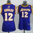 Camisetas NBA Mujer Dwight Howard Los Angeles Lakers Púrpura