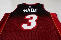 Camisetas NBA Resonar Moda Wade Miami Heat Rojo