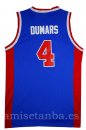 Camisetas NBA de Retro Joe Dumars Detroit Pistons Azul