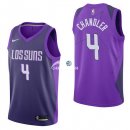 Camisetas NBA de Tyson Chandler Phoenix Suns Nike Púrpura Ciudad 17/18