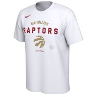 Camisetas NBA Toronto Raptors Kawhi Leonard 2019 Finales Manga Corta Blanco 03