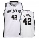 Camisetas de NBA Ninos San Antonio Spurs Davis Bertans Blanco Association 2018